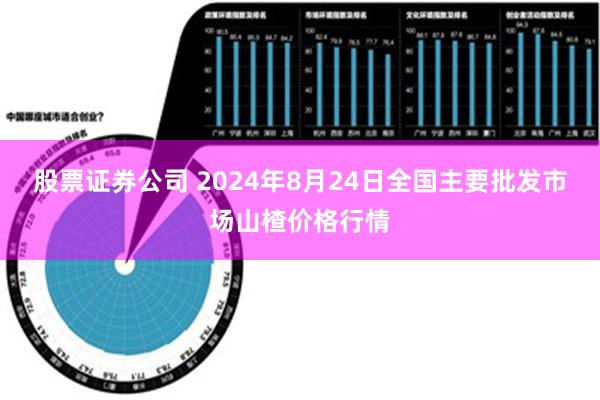 股票证券公司 2024年8月24日全国主要批发市场山楂价格行情