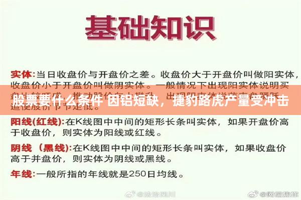 股票要什么条件 因铝短缺，捷豹路虎产量受冲击